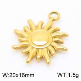 Stainless steel oil pressure sun DIY accessory gold