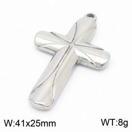 Titanium steel cross DIY pendant