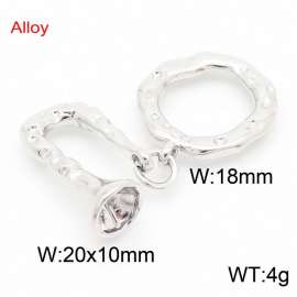 Alloy jewelry buckle DIY semi-finished accessories