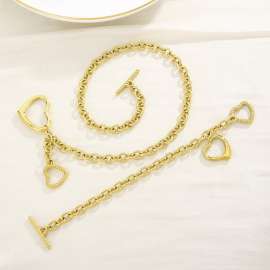 Fashionable ladies heart-shaped bracelet