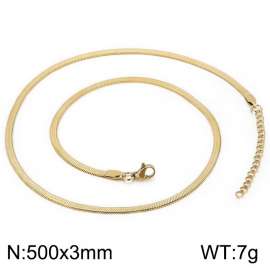 SS Gold-Plating Necklace