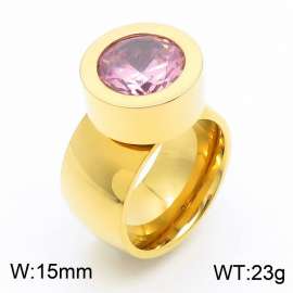 Stainless Steel Gold-plating Ring