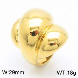 Stainless Steel Gold-plating Ring