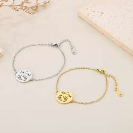 MOM English Letter Pendant Bracelet Mother's Day Set